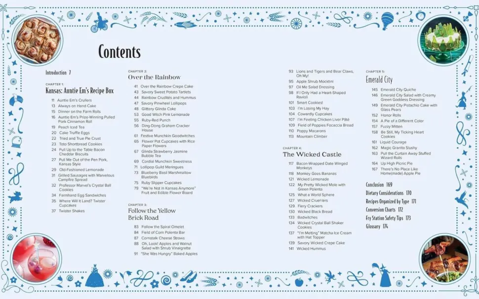 The Wizard of Oz (1939) - The Official Cookbook Hardcover Book