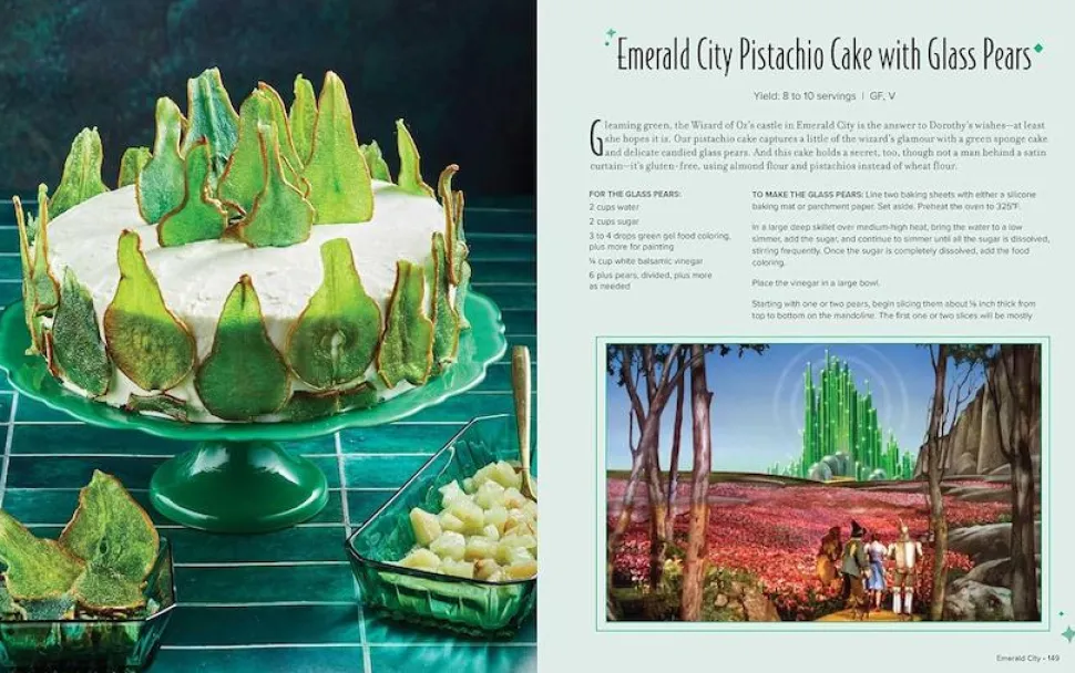 The Wizard of Oz (1939) - The Official Cookbook Hardcover Book