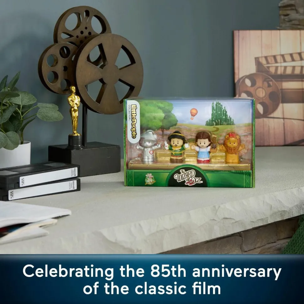 The Wizard of Oz (1939) - The Wizard of Oz 85th Anniversary Fisher-Price Little People Collector Figure 4-Pack