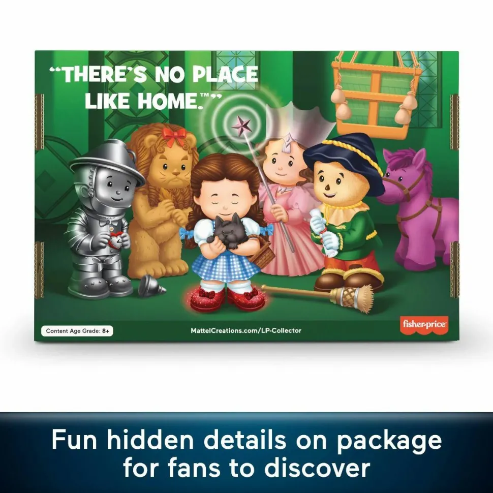 The Wizard of Oz (1939) - The Wizard of Oz 85th Anniversary Fisher-Price Little People Collector Figure 4-Pack