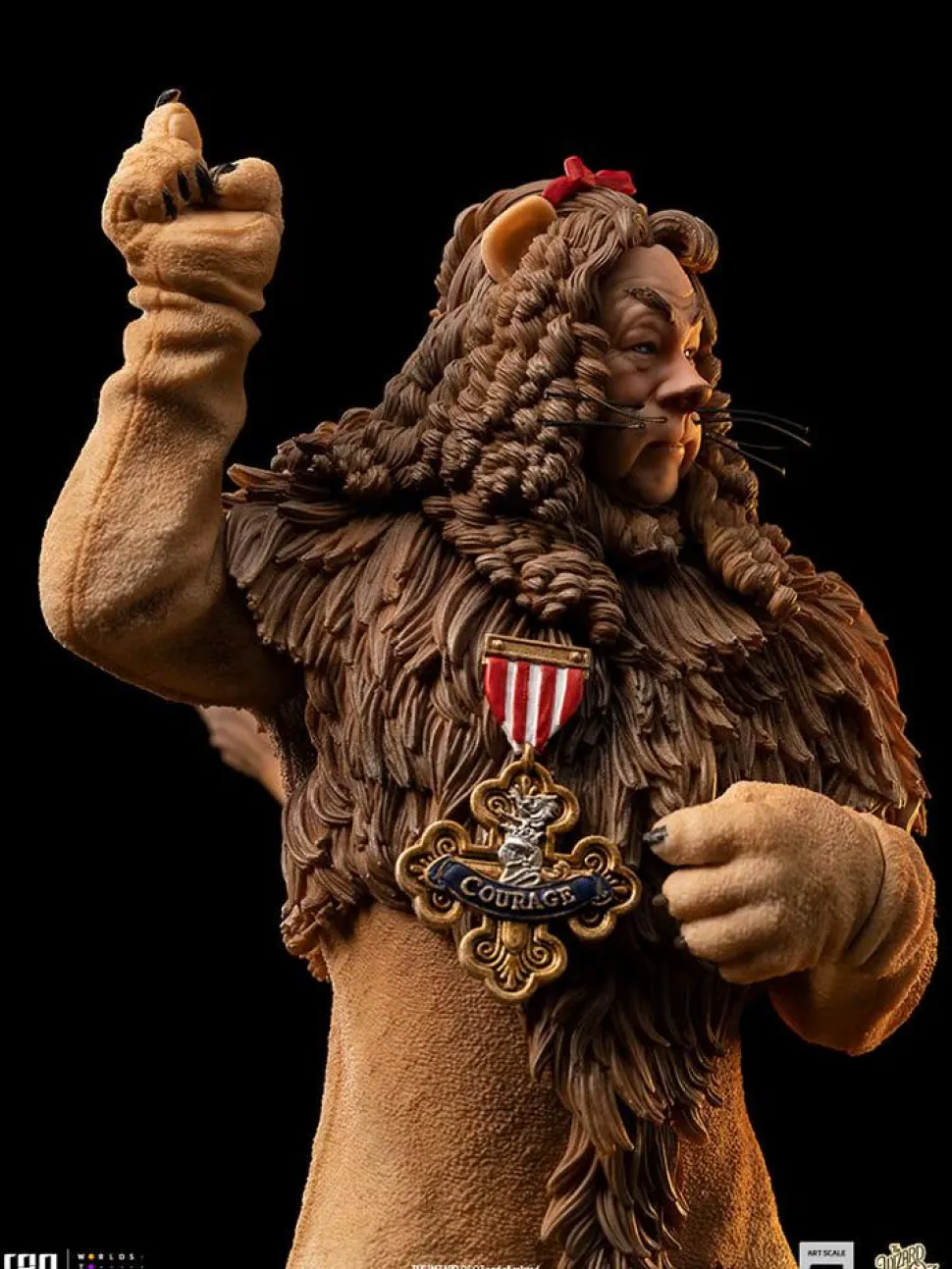 The Wizard of Oz - Cowardly Lion 1/10th Scale Statue