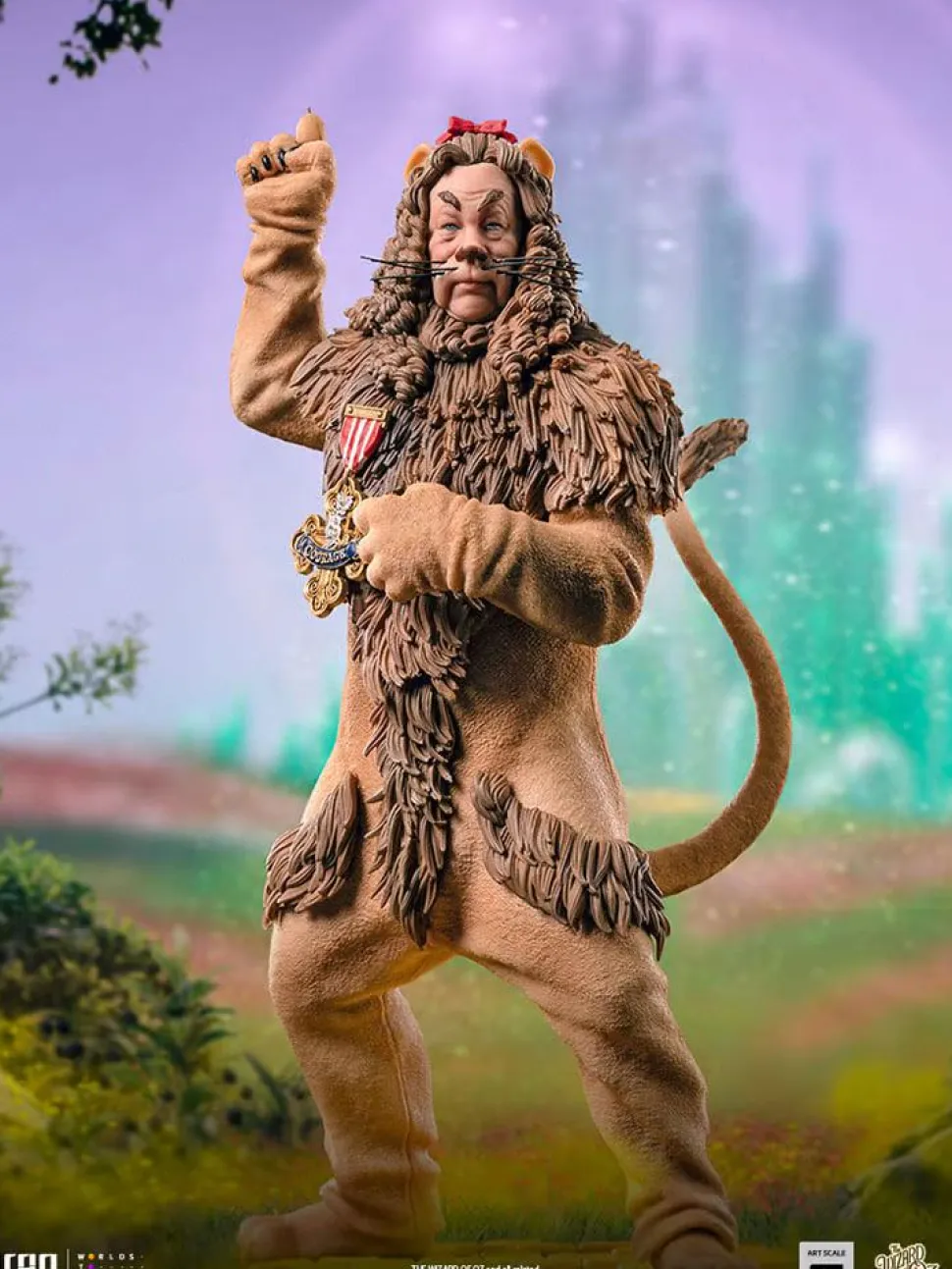 The Wizard of Oz - Cowardly Lion 1/10th Scale Statue