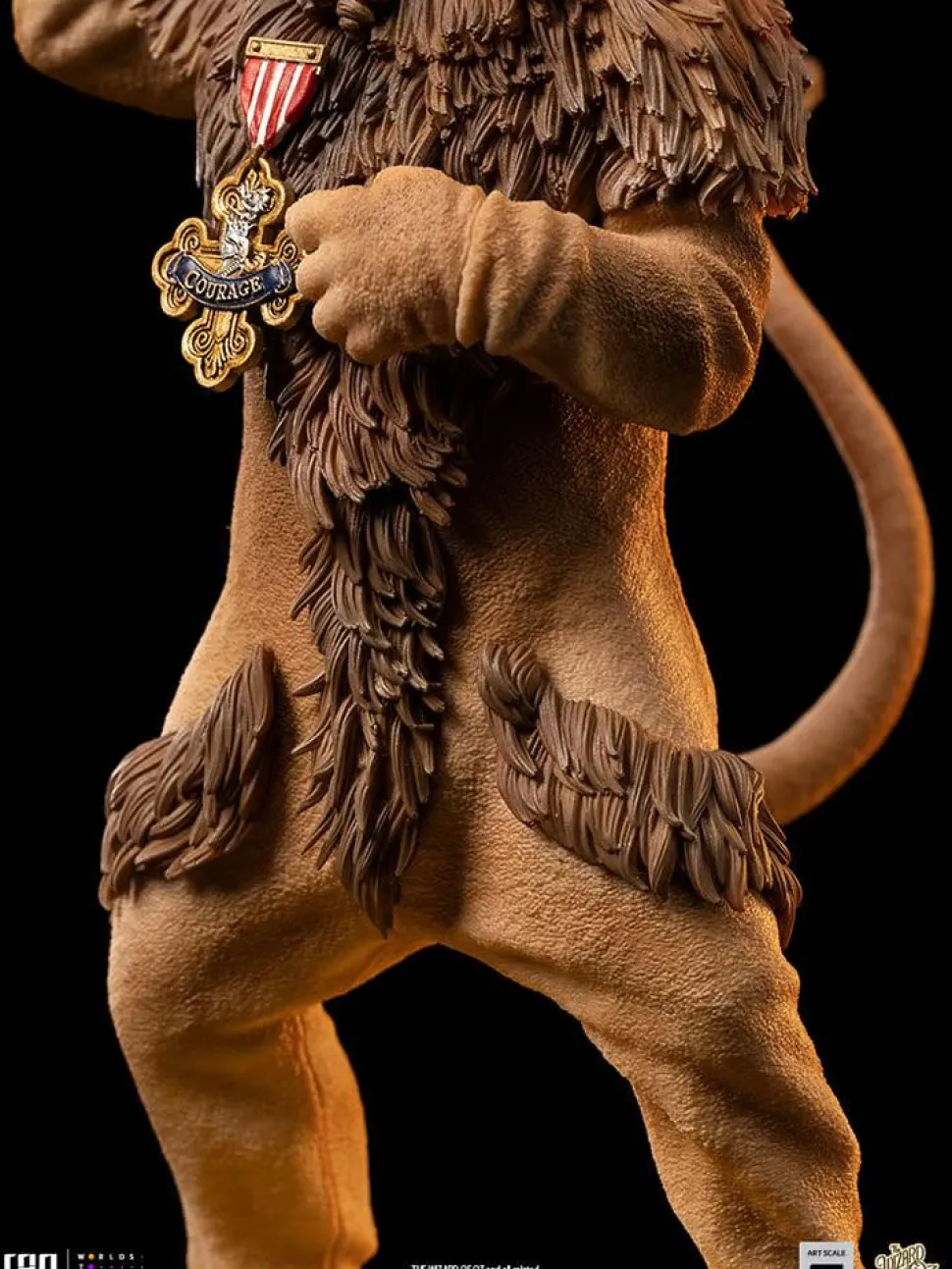 The Wizard of Oz - Cowardly Lion 1/10th Scale Statue