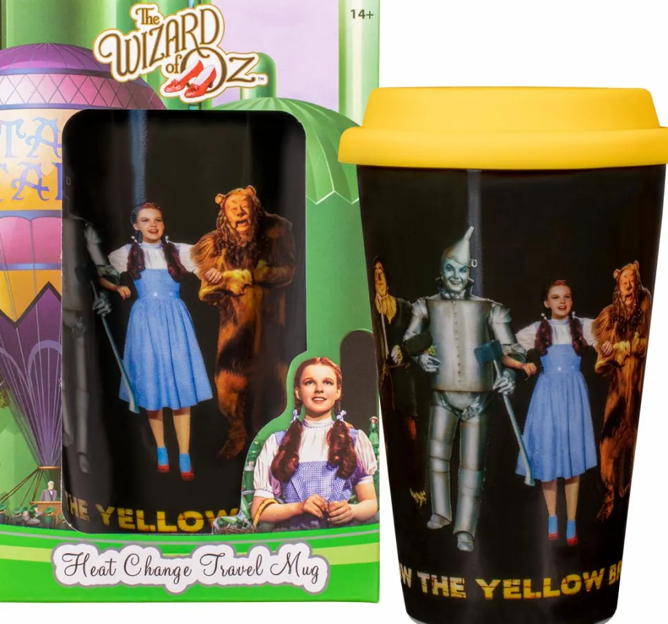 The Wizard of Oz - Follow the Yellow Brick Road Heat Changing Travel Mug