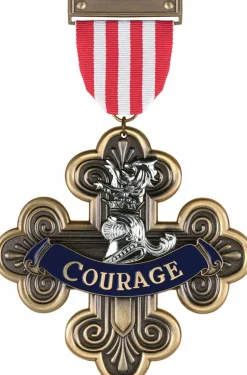 The Wizard of Oz - The Cowardly Lion Courage Medal 7” Prop Replica