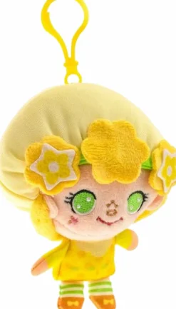 The World of Strawberry Shortcake (1980) - Lemon Meringue Cheebee Scented 4" Backpack Clip-On Plush