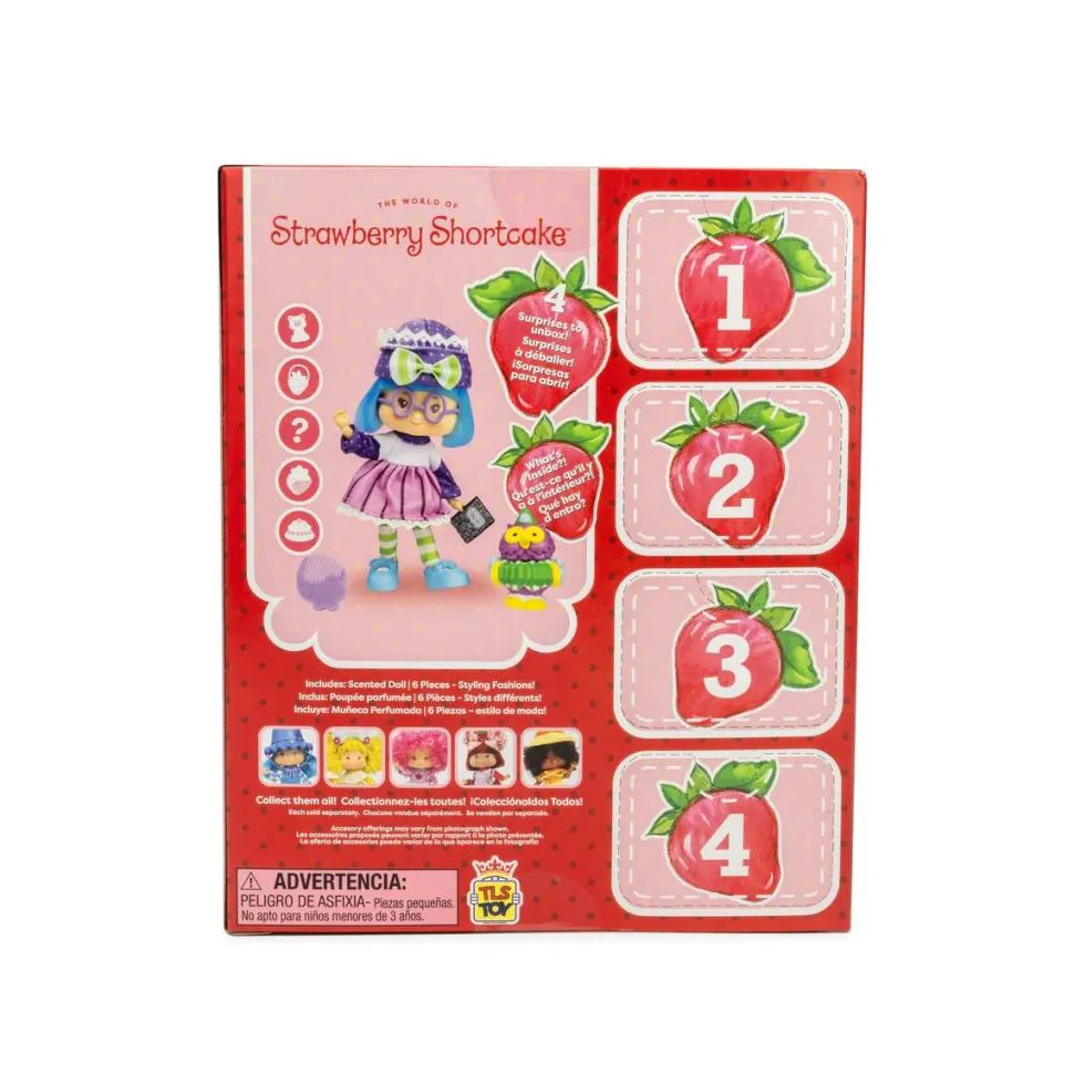 The World of Strawberry Shortcake - Plum Pudding Scented 5.5" Fashion Doll (2024 SDCC Exclusive)