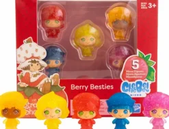 The World of Strawberry Shortcake - Berry Besties CheeBee! Micro 1.5" Figure 5-Pack (2024 SDCC Exclusive)