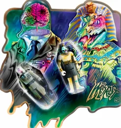The Worst - 2020 Snake Tut & Cortex Commander ReAction 3.75” Action Figure 2-Pack