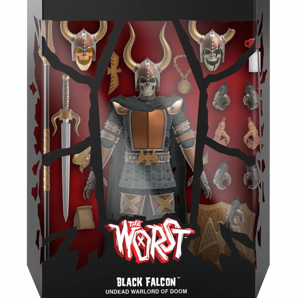 The Worst - Black Falcon Ultimates! 7” Scale Action Figure (Wave 2)