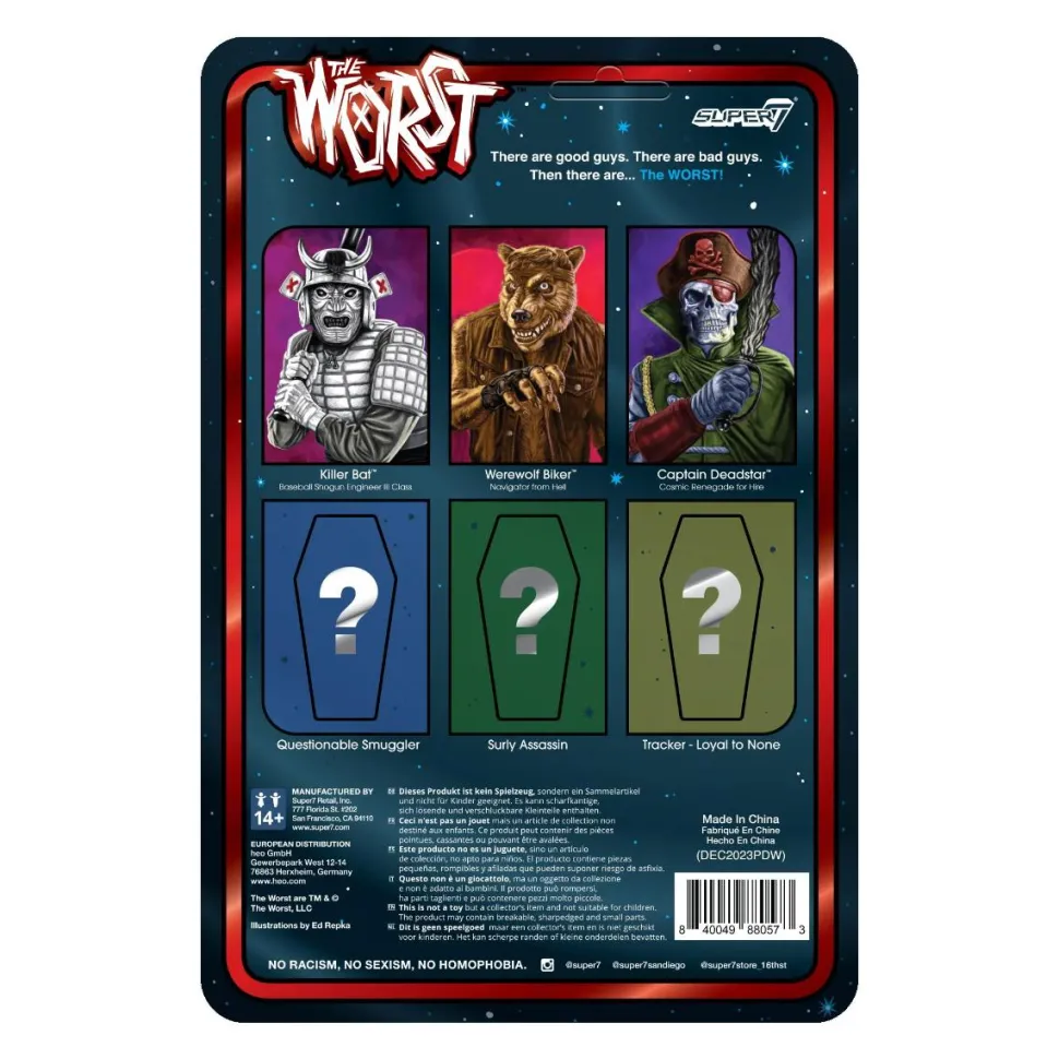 The Worst - Killer Bat (Scum Squad) ReAction 3.75" Action Figure (Wave 4)