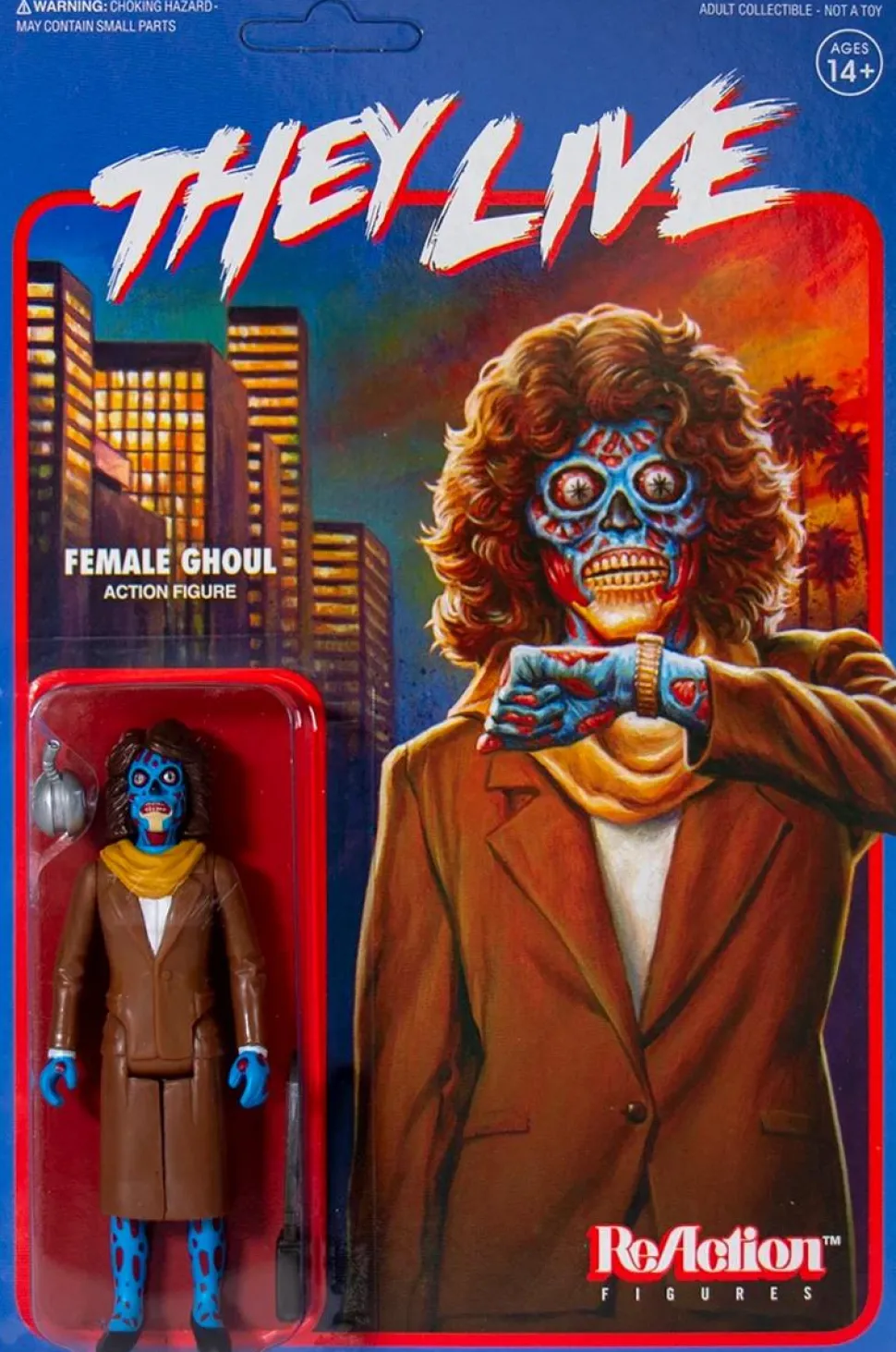 They Live - Female Ghoul ReAction 3.75” Action Figure