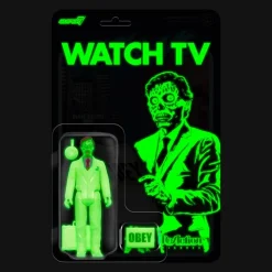 They Live - Male Ghoul Glow in the Dark ReAction 3.75” Action Figure
