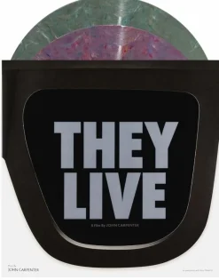 They Live - Original Motion Picture Soundtrack by John Carpenter LP Vinyl Record (Eco Coloured Vinyl)