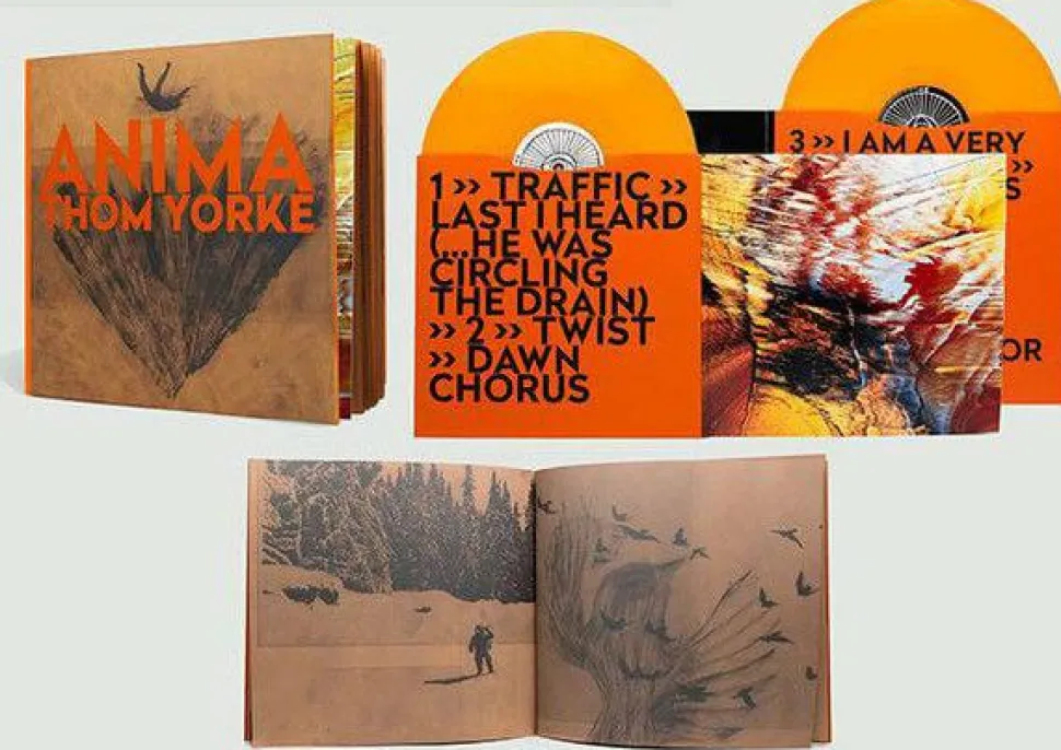 Thom Yorke - Anima 2xLP Vinyl Record (Indie Exclusive Orange Vinyl)