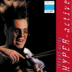Thomas Dolby - Hyperactive! 12” Single Vinyl Record (2022 Record Store Day Exclusive Transparent Blue Vinyl)