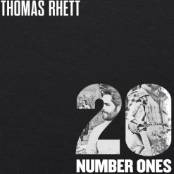 Thomas Rhett - 20 Number Ones 2xLP Vinyl Record (Silver Metallic Coloured Vinyl)