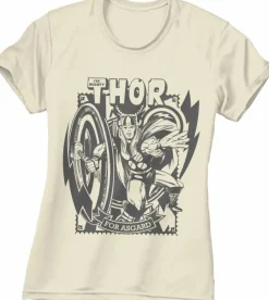 Thor - For Asgard Cream Female T-Shirt