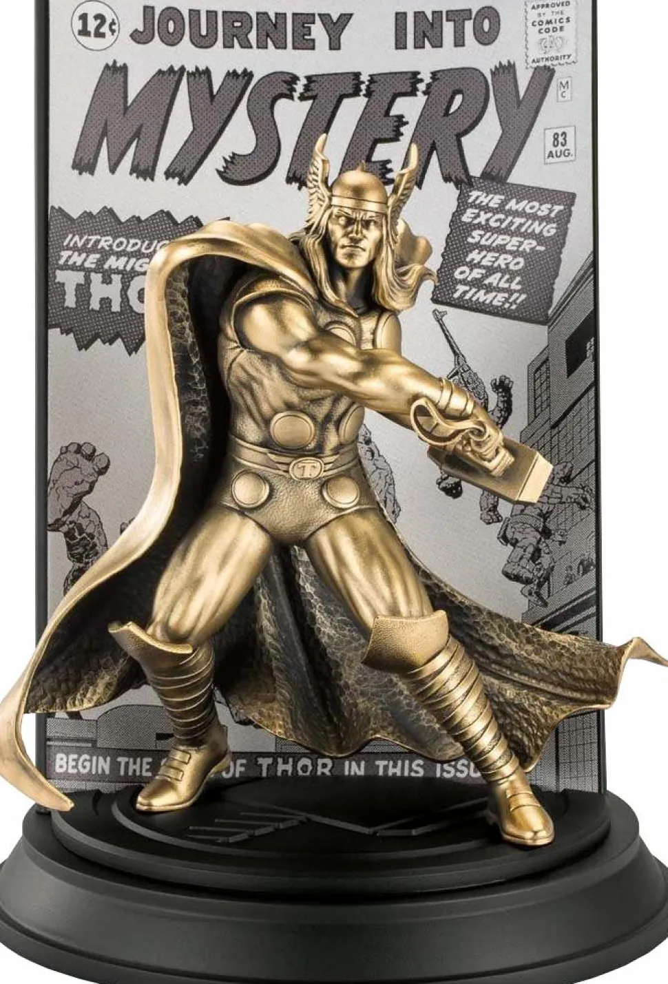 Thor - Journey Into Mystery Vol 1 #83 Limited Edition 8.5” Gilt Pewter Statue