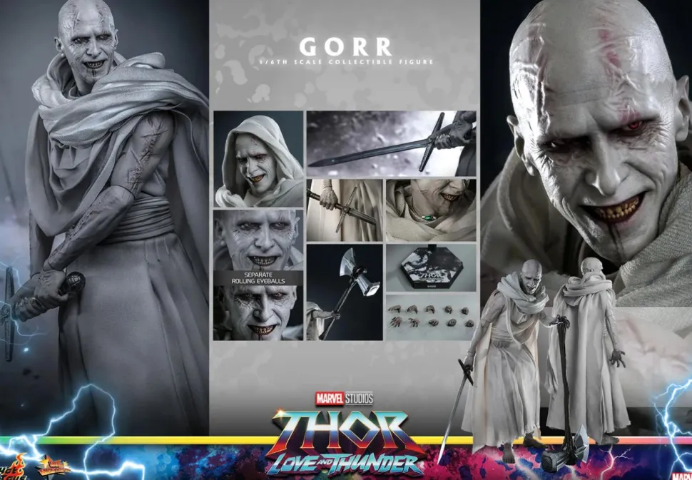 Thor 4: Love and Thunder - Gorr 1/6th Scale Hot Toys Action Figure