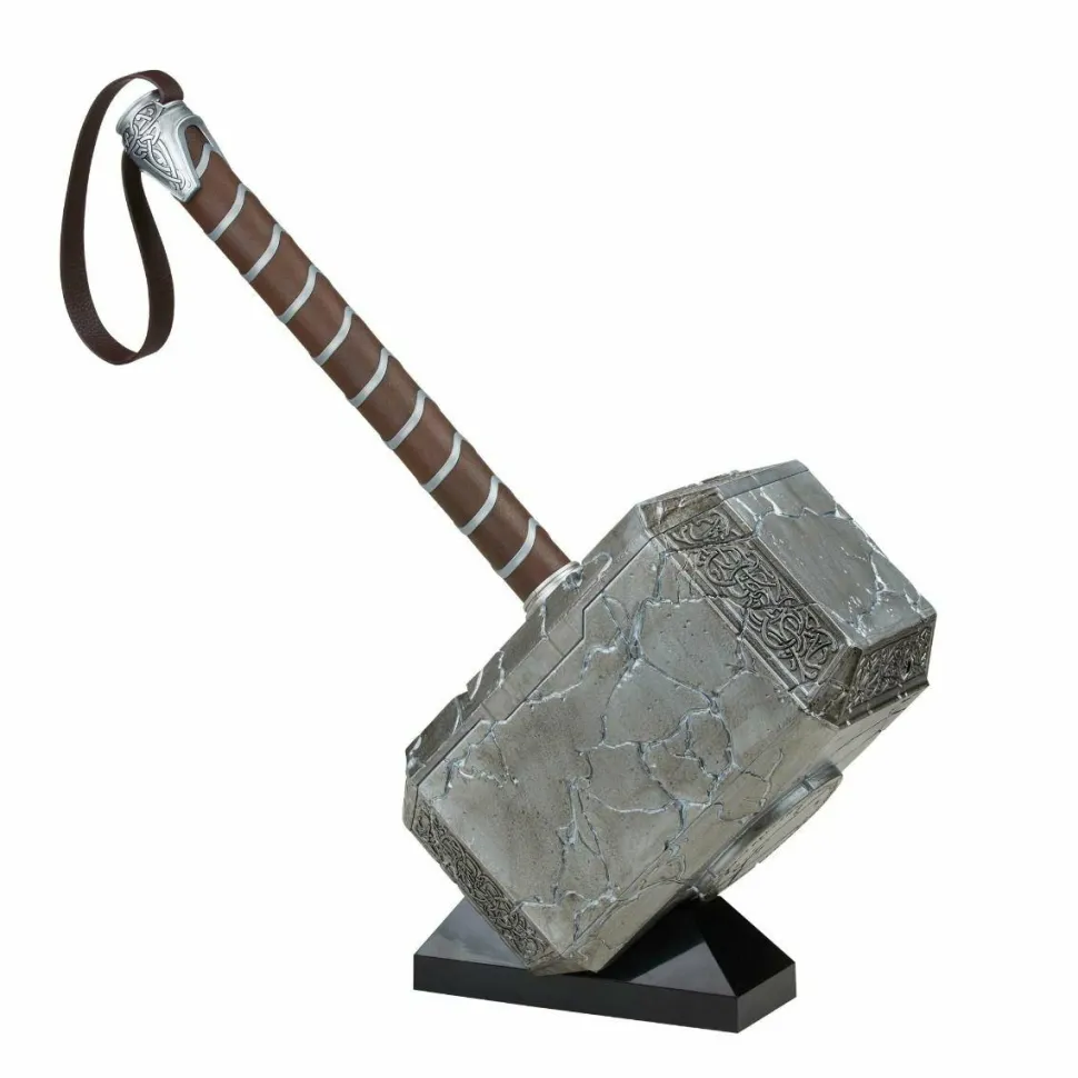 Thor 4: Love and Thunder - Mjolnir Electronic Hammer Marvel Legends 1:1 Scale Life-Size Prop Replica