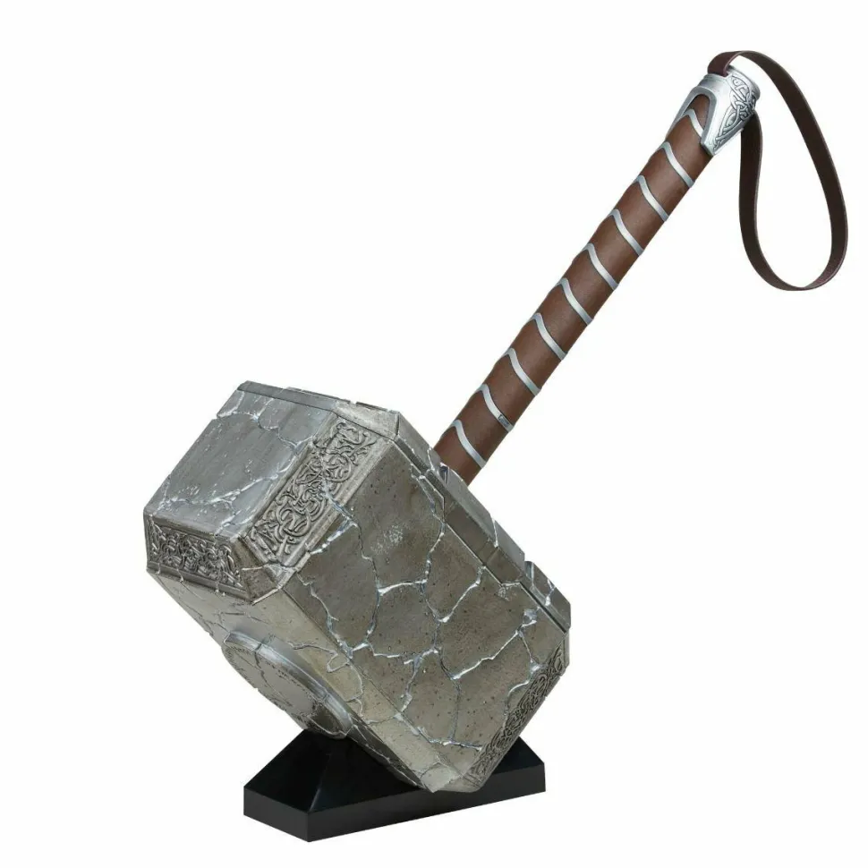Thor 4: Love and Thunder - Mjolnir Electronic Hammer Marvel Legends 1:1 Scale Life-Size Prop Replica
