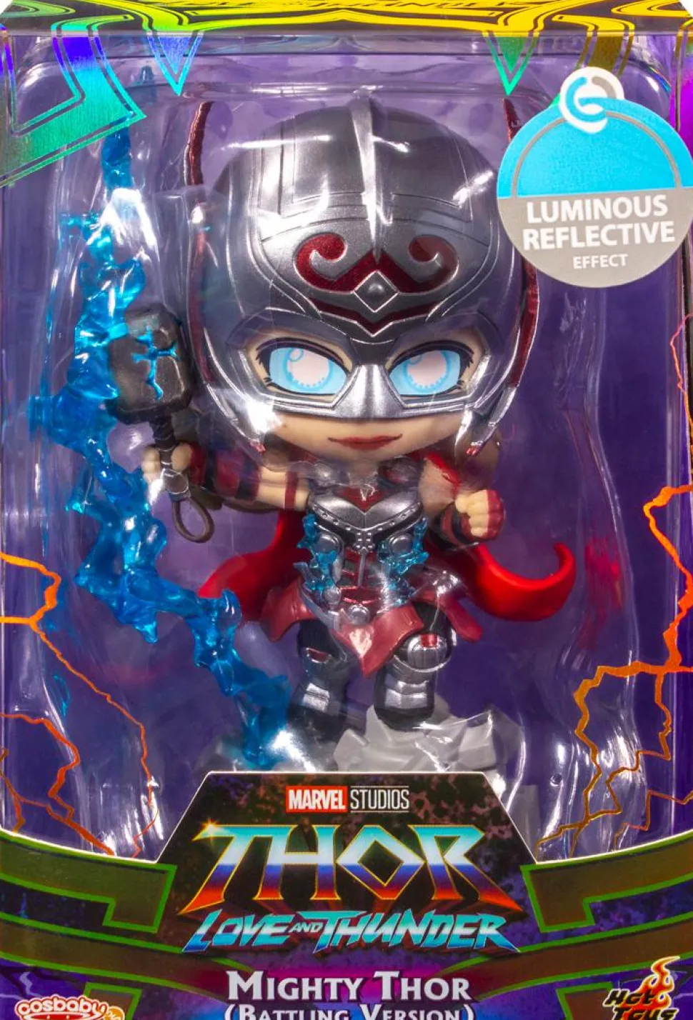Thor 4: Love and Thunder - Mighty Thor Battling Cosbaby (S) Hot Toys Figure
