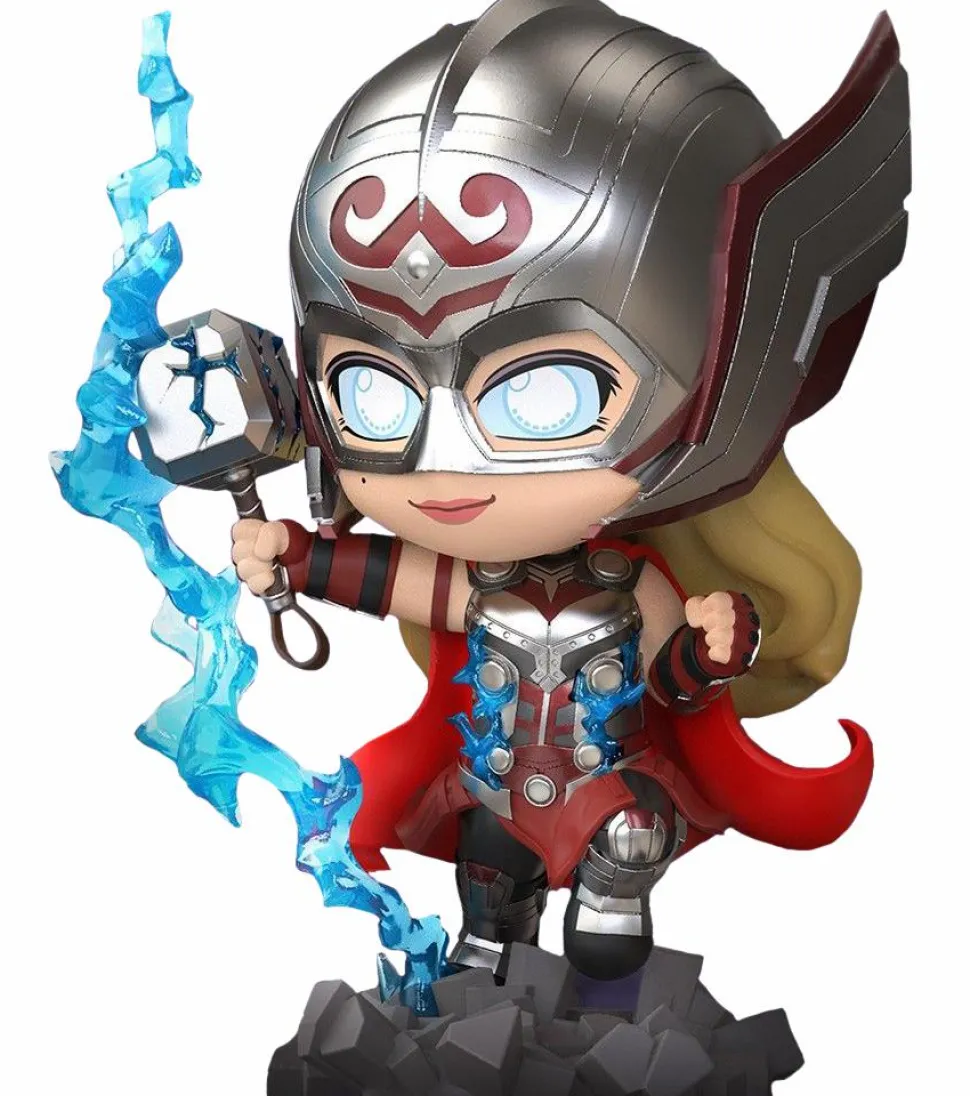 Thor 4: Love and Thunder - Mighty Thor Battling Cosbaby (S) Hot Toys Figure