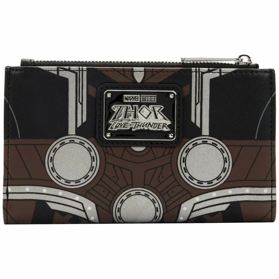 Thor 4: Love and Thunder - Thor Cosplay Glow in the Dark 4” Faux Leather Flap Wallet