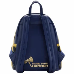 Thor 4: Love and Thunder - Thor Cosplay Glow in the Dark 10” Faux Leather Mini Backpack