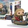 Thor 4: Love and Thunder - Thor, Toothgnasher & Toothgrinder with Goat Boat Pop Rides Vinyl Figure