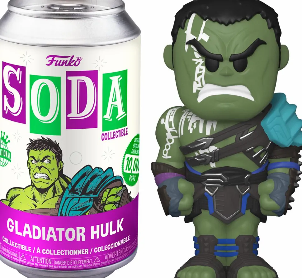 Thor 3: Ragnarok - Gladiator Hulk Vinyl SODA Figure in Collector Can (International Edition)