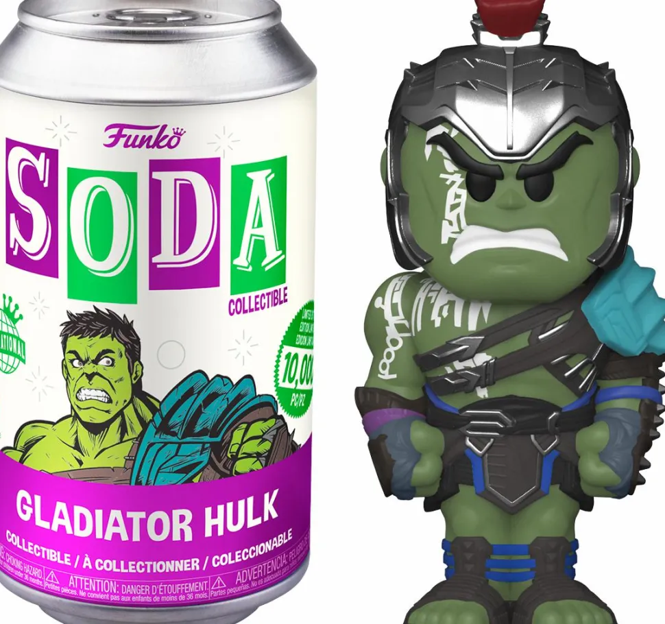 Thor 3: Ragnarok - Gladiator Hulk Vinyl SODA Figure in Collector Can (International Edition)