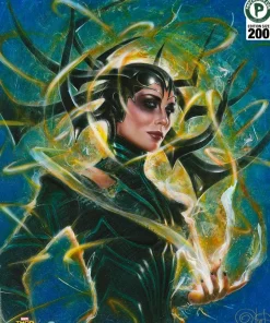 Thor 3: Ragnarok - Hela: Goddess of Death Premium Art Print by Olivia De Barardinis