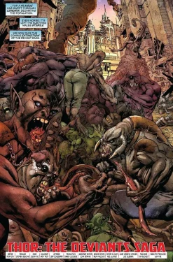 Thor - The Deviants Saga Trade Paperback Book