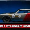 Thor - Thor & 1970 Chevrolet Chevelle SS 1/32 Scale Die-Cast Vehicle Replica