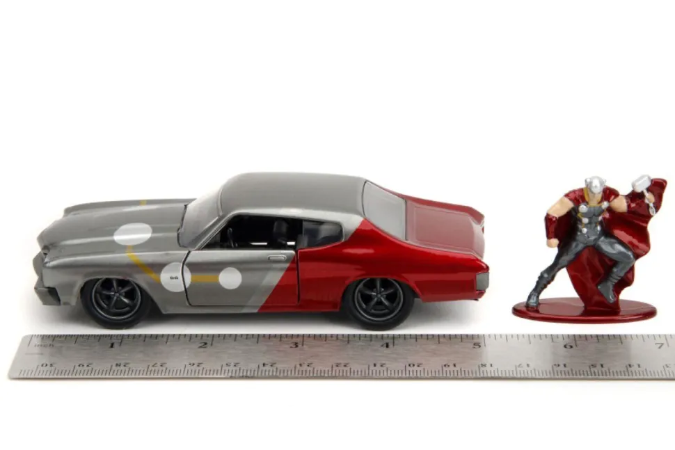 Thor - Thor & 1970 Chevrolet Chevelle SS 1/32 Scale Die-Cast Vehicle Replica