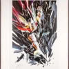 Thor - Thor: Shattered Premium Art Print by Alex Ross (Framed Black on White)