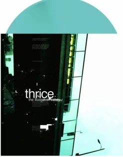 Thrice - The Illusion of Safety 20th Anniversary LP Vinyl Record (Electric Blue Coloured Vinyl)