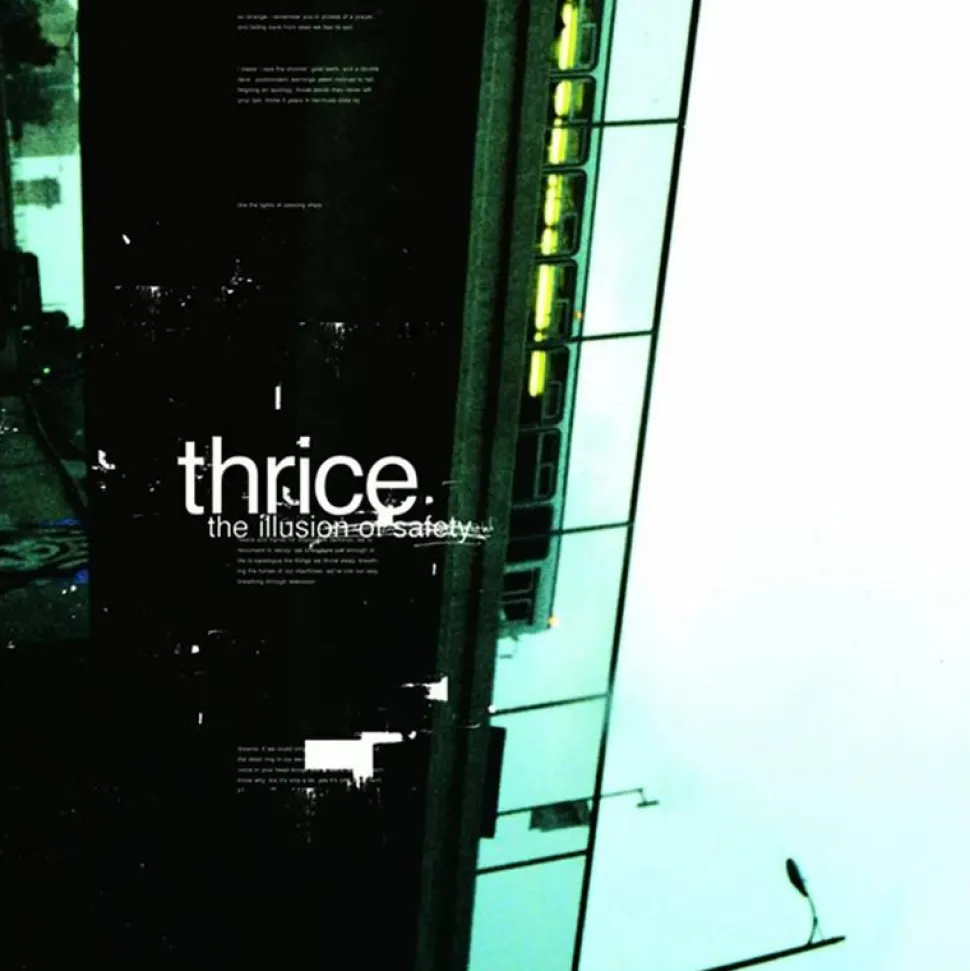 Thrice - The Illusion of Safety 20th Anniversary LP Vinyl Record (Electric Blue Coloured Vinyl)