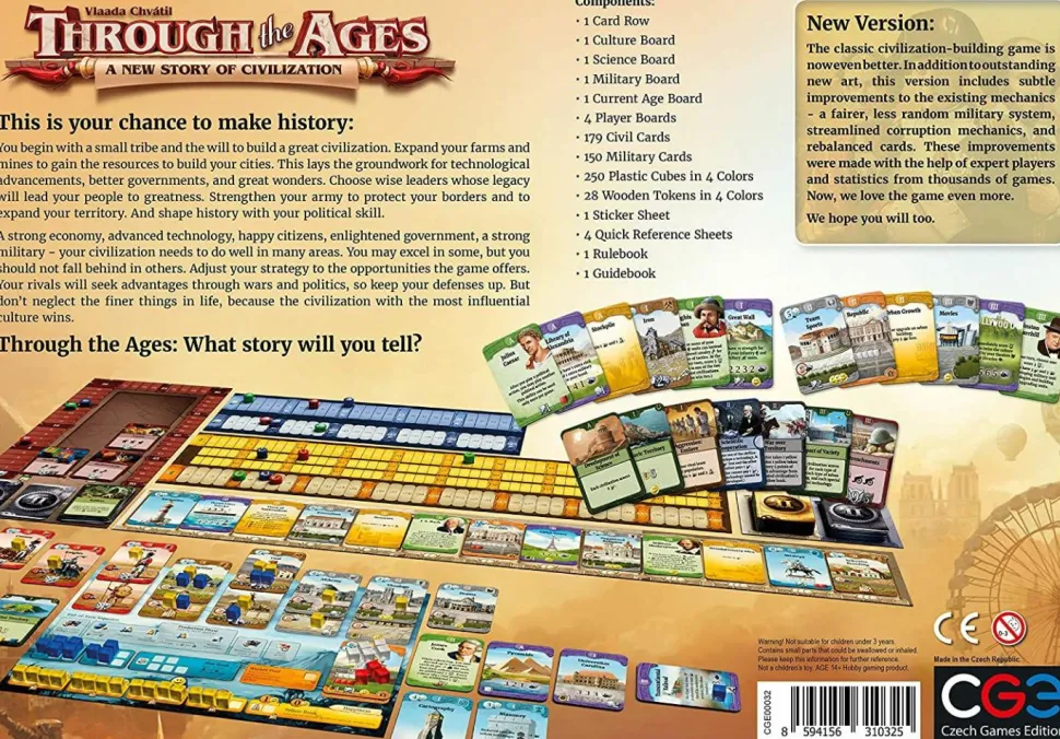 Through the Ages: A New Story of Civilization - Board Game