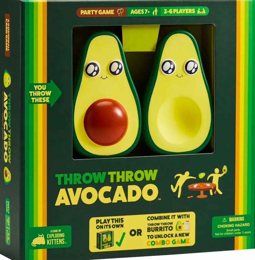 Throw Throw Avocado - A Dodgeball Card Game