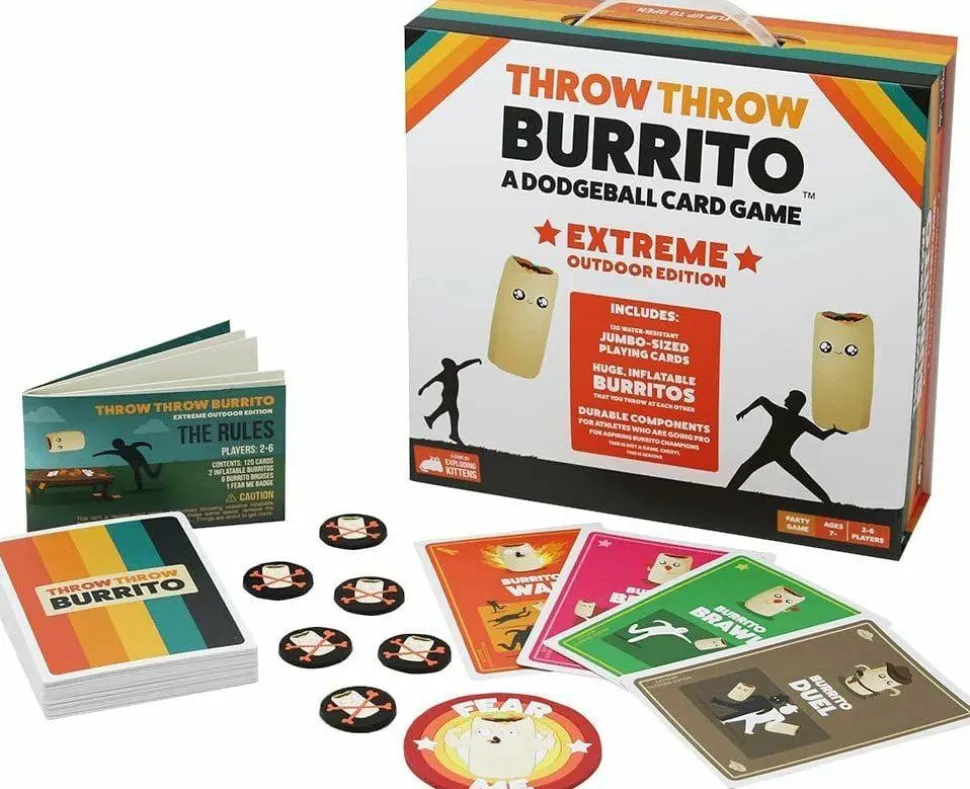 Throw Throw Burrito - Extreme Outdoor Edition Card Game