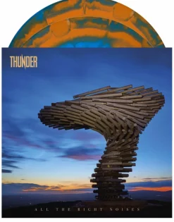 Thunder - All The Right Noises 2xLP Vinyl Record (Blue & Orange Galaxy Coloured Vinyl)