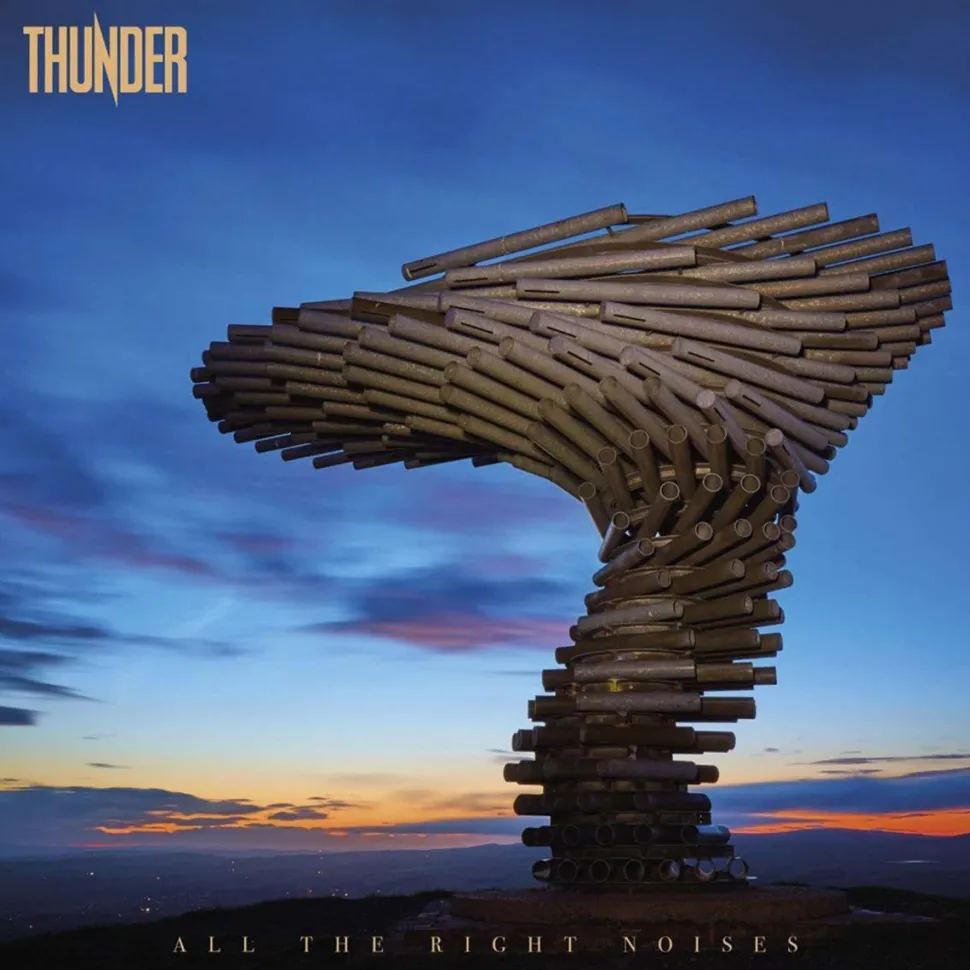 Thunder - All The Right Noises 2xLP Vinyl Record (Blue & Orange Galaxy Coloured Vinyl)