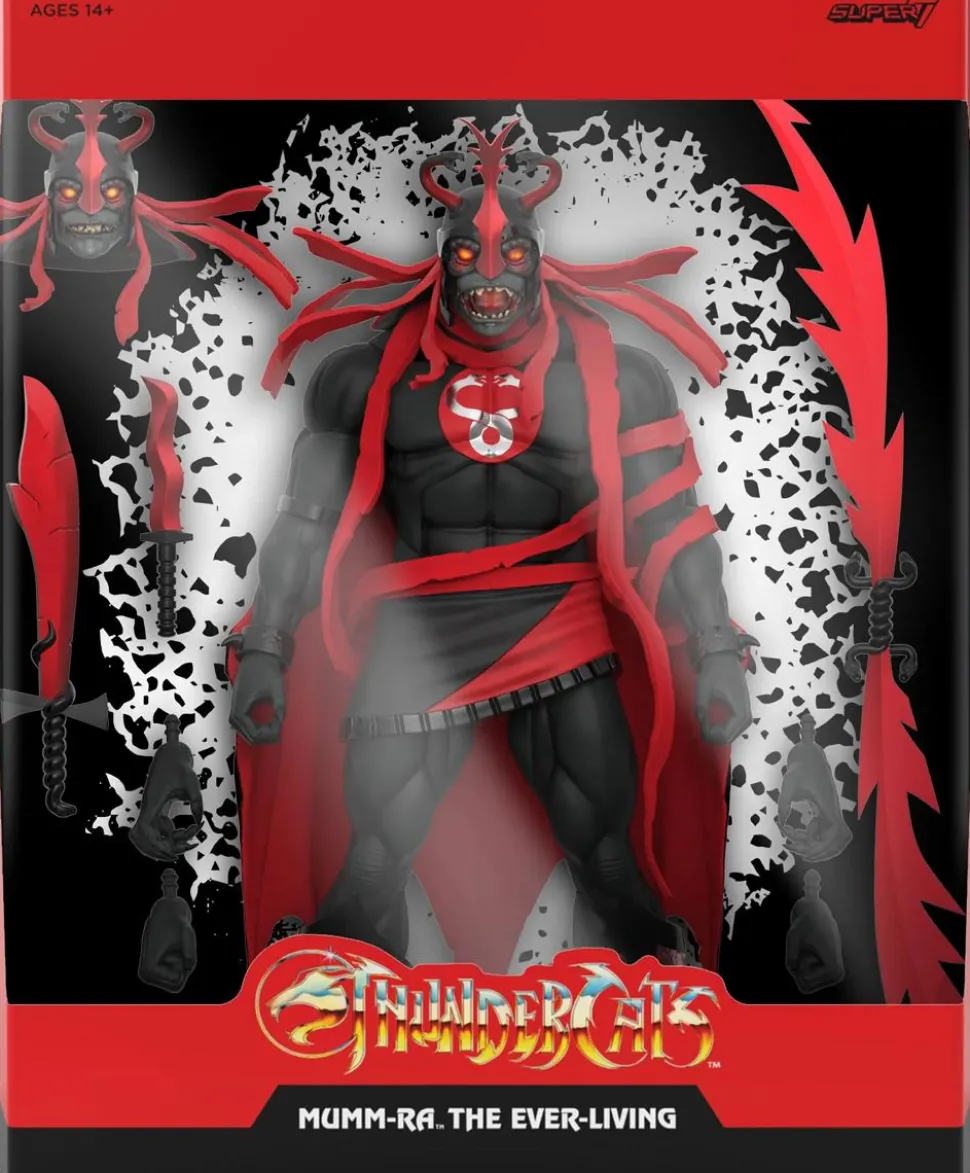 ThunderCats - Mumm-Ra The Ever Living (Black / Red) Ultimates! 7" Scale Action Figure