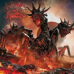 Thy Art Is Murder - Hate LP Vinyl Record (Purple & Red Swirl with White Splatter Coloured Vinyl)