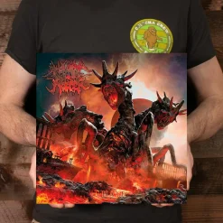 Thy Art Is Murder - Hate LP Vinyl Record (Purple & Red Swirl with White Splatter Coloured Vinyl)