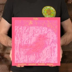Tiña - Positive Mental Health Music LP Vinyl Record (Translucent Pink Coloured Vinyl)