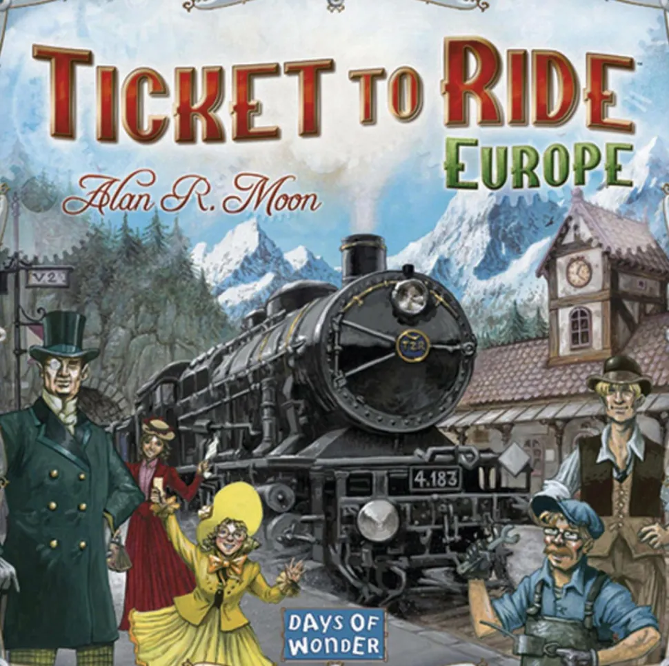 Ticket To Ride - Europe Board Game